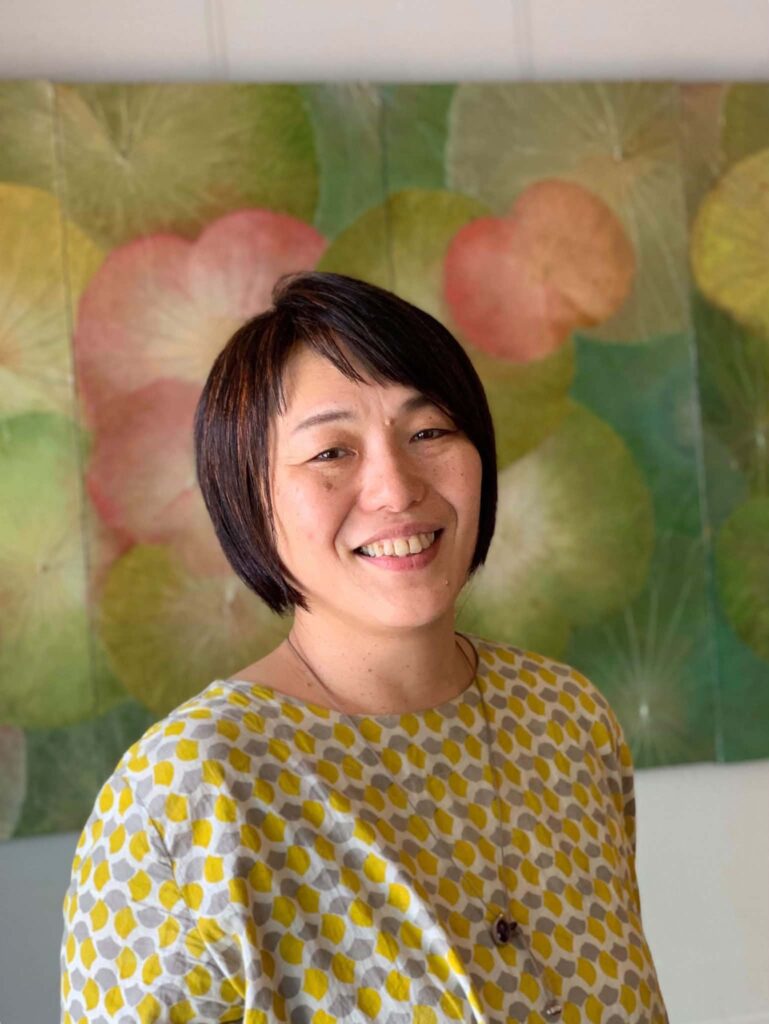 国産ベチバー生産者薫風の片山恵理さん